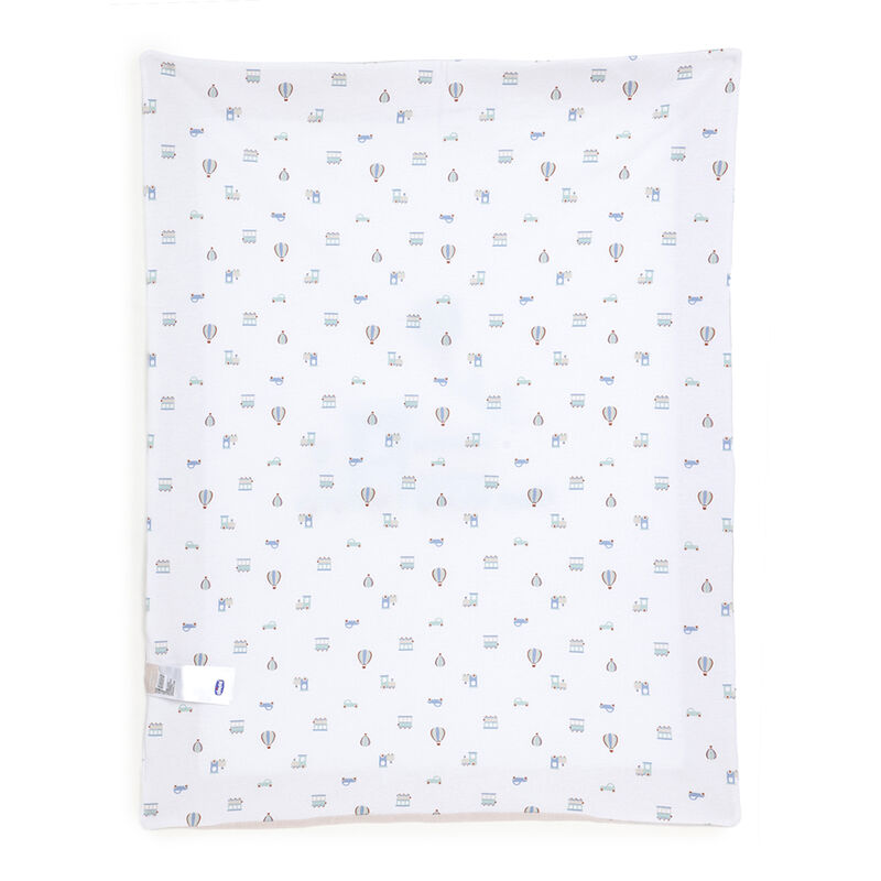 Boys White Applique Blanket image number 1